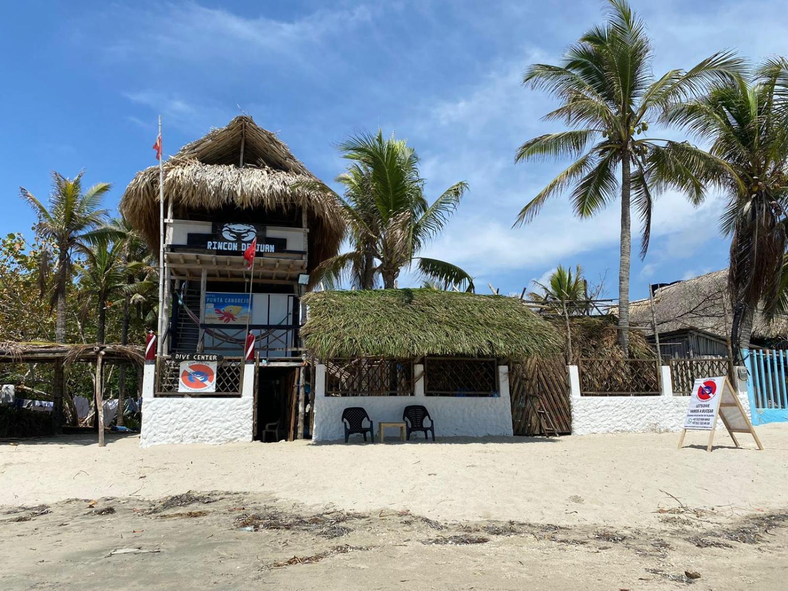 Hostal Punta Cangrejo Сан-Онофре Экстерьер фото